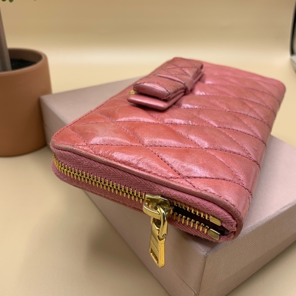 Miu Miu Zip Around Wallet main image 1